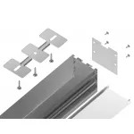 Алюминиевый профиль накладной/подвесной "Profile System" Ambrella ILLUMINATION GP2550AL