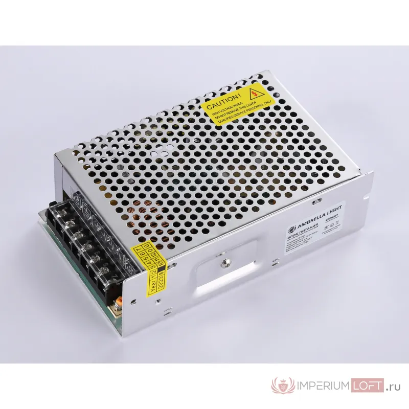 Блок питания для светодиодной ленты Ambrella ILLUMINATION GS9607 от ImperiumLoft
