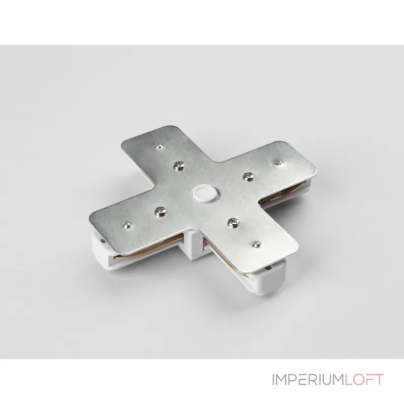 Коннектор Х-образный для однофазного шинопровода Standard Ambrella TRACK SYSTEM GL7171