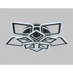 Потолочный светодиодный светильник с пультом Ambrella ACRYLICA FA8915