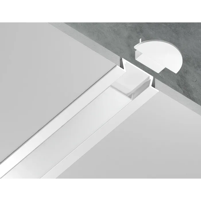 Алюминиевый профиль встраиваемый Ambrella ILLUMINATION GP1001WH от ImperiumLoft