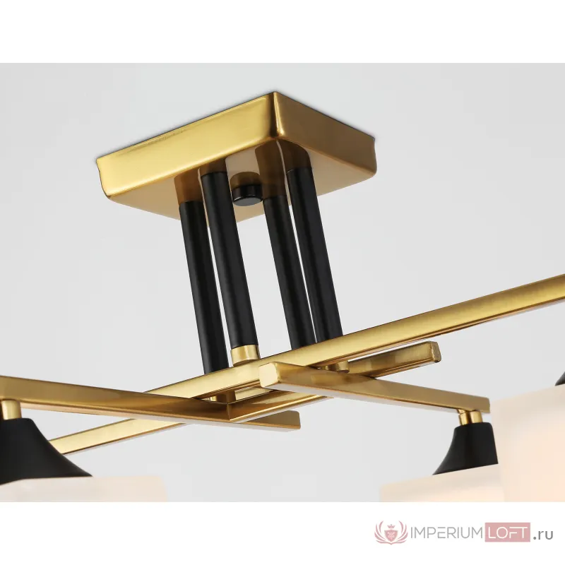 Люстра на штанге со стеклянными плафонами Ambrella TRADITIONAL TR303042 от ImperiumLoft