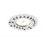 Круглый встраиваемый точечный светильник MR16 Ambrella STANDARD SPOT A801 W