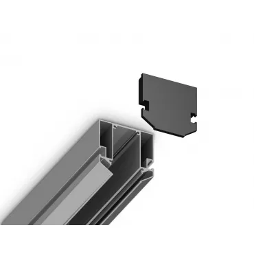 Заглушка для корпуса в натяжной потолок Magnetic Ambrella TRACK SYSTEM GL1064