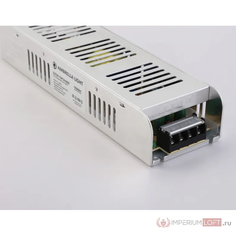 Блок питания с EMC для светодиодной ленты Ambrella ILLUMINATION GS8684 от ImperiumLoft