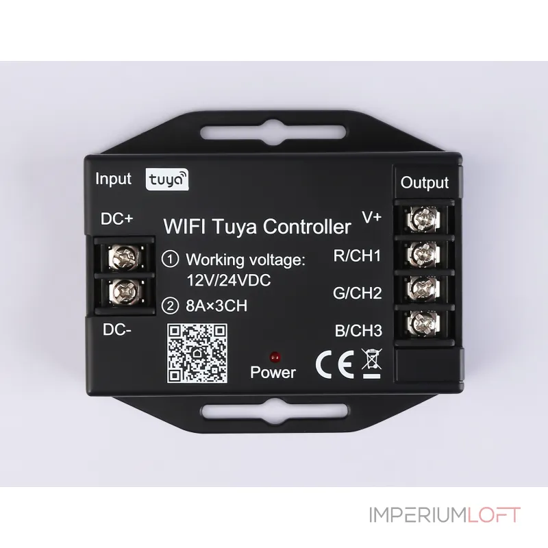 Контроллер WIFI Tuya для светодиодных лент RGB c радио пультом Ambrella ILLUMINATION GS11551