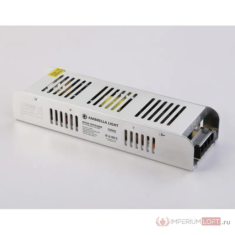 Блок питания с EMC для светодиодной ленты Ambrella ILLUMINATION GS8684 от ImperiumLoft