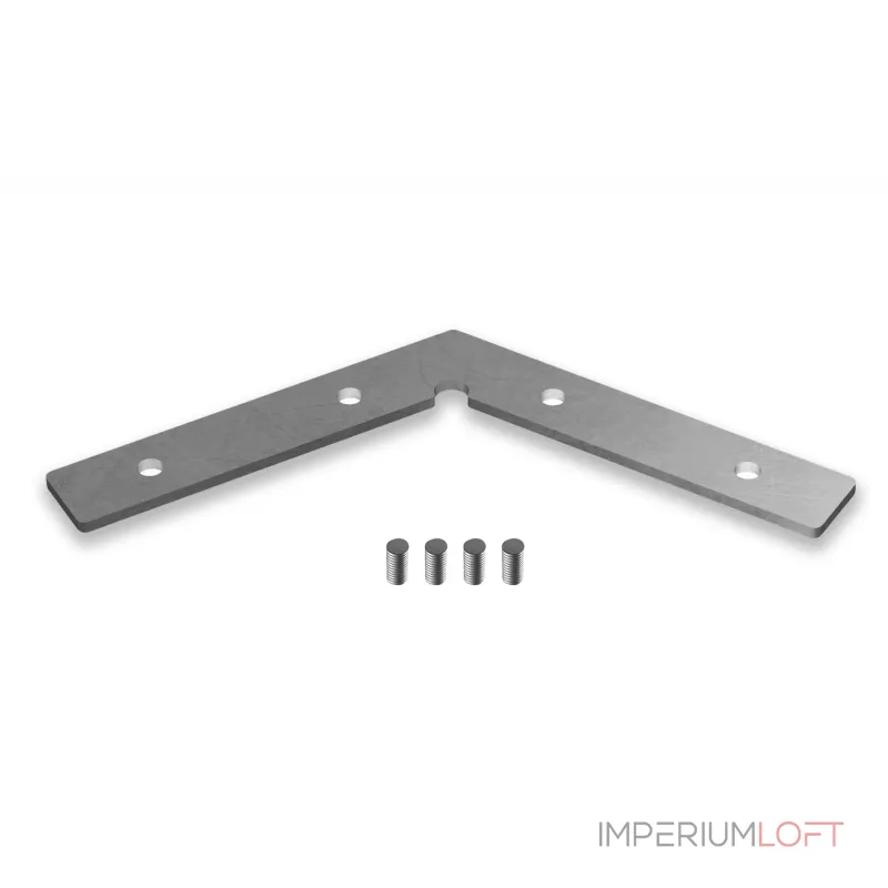 Соединитель угловой для алюминиевого профиля "Profile System" 120° Ambrella ILLUMINATION GP8053