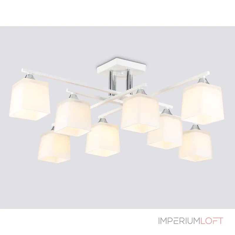 Люстра на штанге со стеклянными плафонами Ambrella TRADITIONAL TR303043