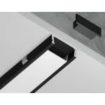 Алюминиевый профиль накладной Ambrella ILLUMINATION GP1700BK