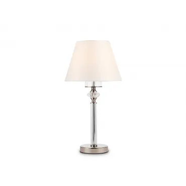 Настольная лампа с абажуром и хрусталем Ambrella HIGH LIGHT LH71007