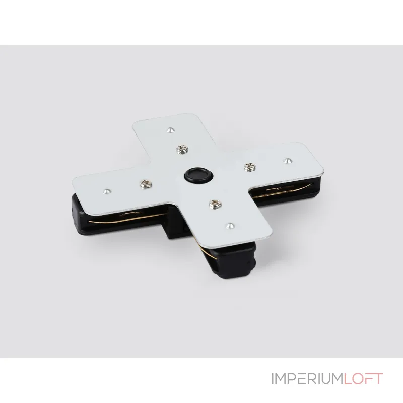 Коннектор Х-образный для однофазного шинопровода Standard Ambrella TRACK SYSTEM GL7172