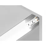 Алюминиевый профиль угловой круглый Ambrella ILLUMINATION GP2100AL