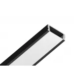 Алюминиевый профиль накладной Ambrella ILLUMINATION GP1700BK
