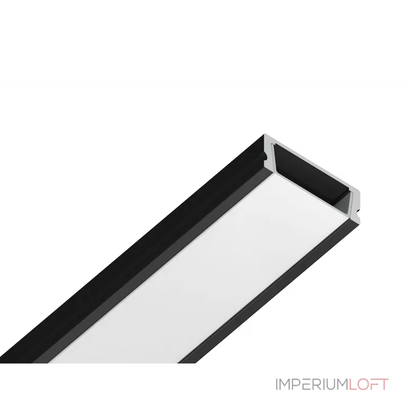 Алюминиевый профиль накладной Ambrella ILLUMINATION GP1700BK