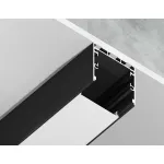 Алюминиевый профиль накладной/подвесной "Profile System" Ambrella ILLUMINATION GP2550BK от ImperiumLoft