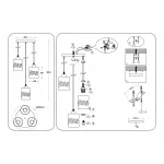 Светильник подвесной со стеклянными плафонами Ambrella TRADITIONAL TR3410 от ImperiumLoft Светильник подвесной со стеклянными плафонами Ambrella TRADITIONAL TR3410 от ImperiumLoft