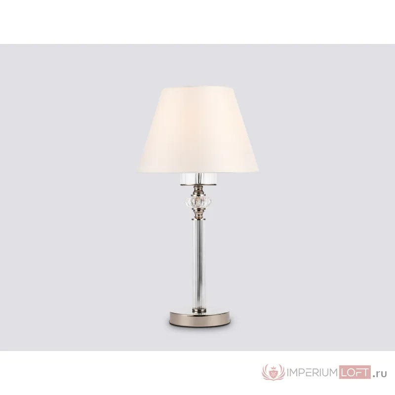 Настольная лампа с абажуром и хрусталем Ambrella HIGH LIGHT LH71007 от ImperiumLoft