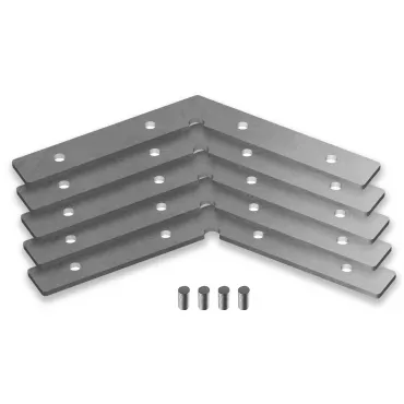 Соединитель угловой для алюминиевого профиля "Profile System" 120° Ambrella ILLUMINATION GP8053