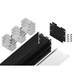 Алюминиевый профиль накладной/подвесной "Profile System" Ambrella ILLUMINATION GP2550BK от ImperiumLoft