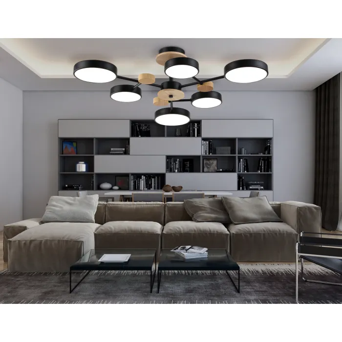 Люстра светодиодная на штанге Ambrella COMFORT FL4863 от ImperiumLoft