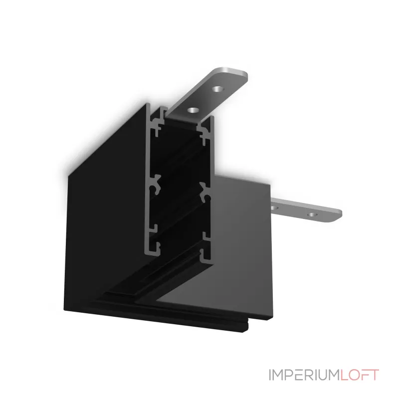 Комплект прямых соединителей для шинопровода 48V 10mm 2шт Ambrella TRACK SYSTEM GL2006