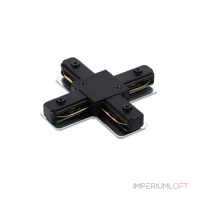 Коннектор Х-образный для однофазного шинопровода Standard Ambrella TRACK SYSTEM GL7172