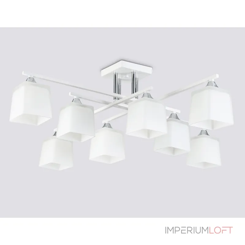 Люстра на штанге со стеклянными плафонами Ambrella TRADITIONAL TR303043