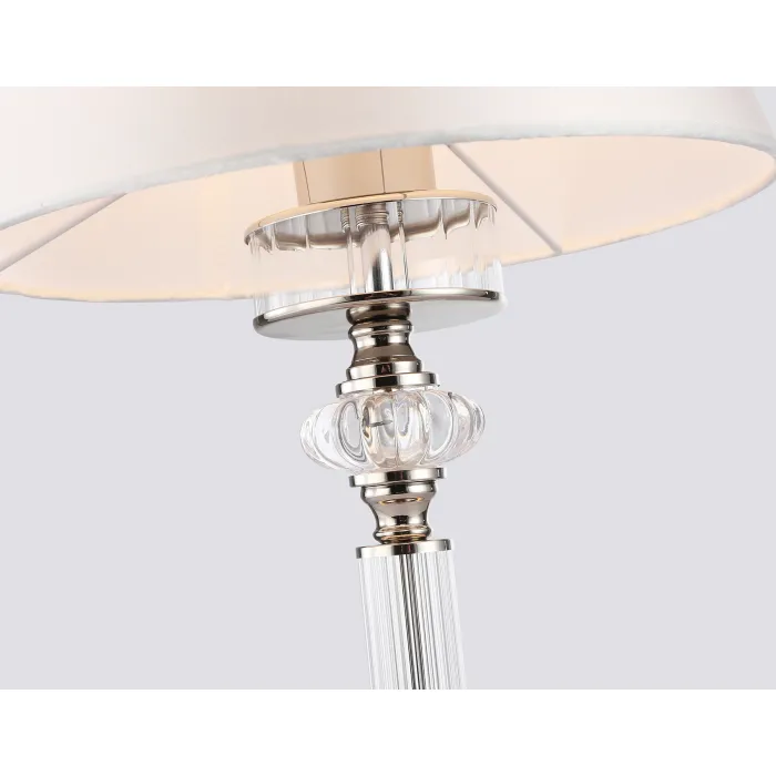 Настольная лампа с абажуром и хрусталем Ambrella HIGH LIGHT LH71007 от ImperiumLoft
