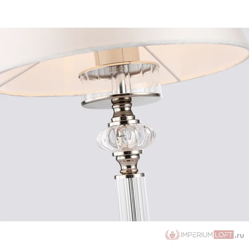 Настольная лампа с абажуром и хрусталем Ambrella HIGH LIGHT LH71007 от ImperiumLoft