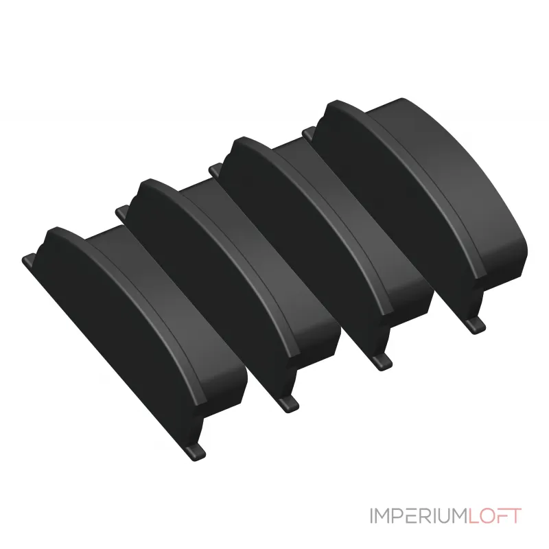 Заглушка для накладного гибкого алюминиевого профиля Ambrella ILLUMINATION GP8210