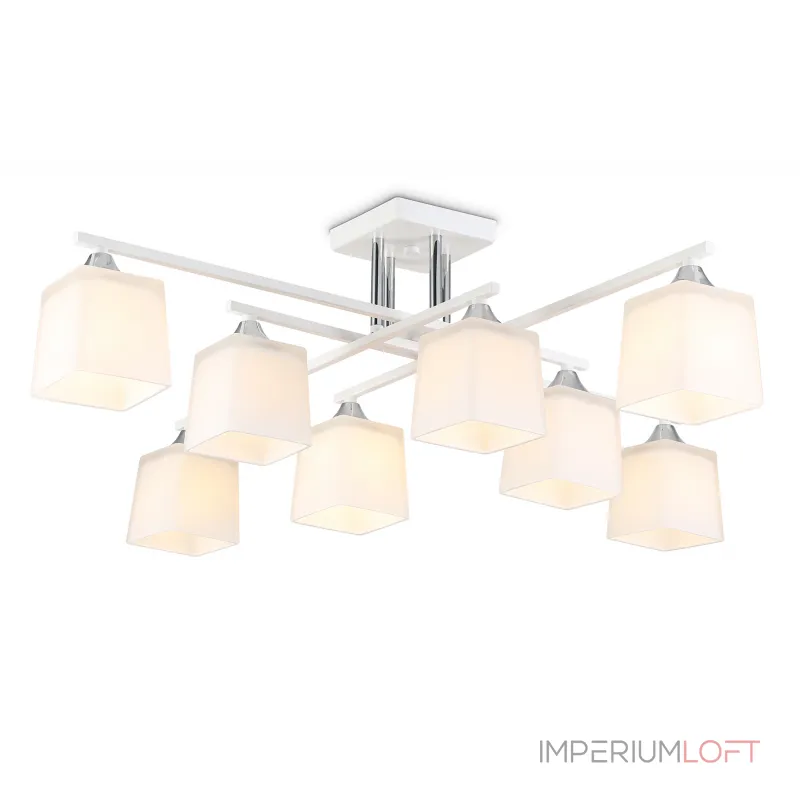 Люстра на штанге со стеклянными плафонами Ambrella TRADITIONAL TR303043