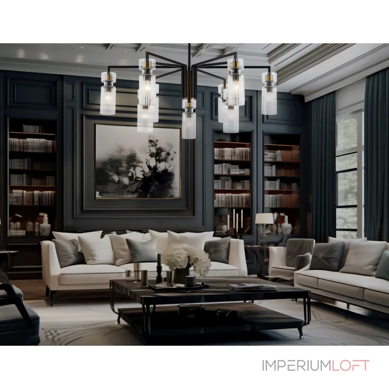 Люстра на штанге Ambrella HIGH LIGHT LH56117