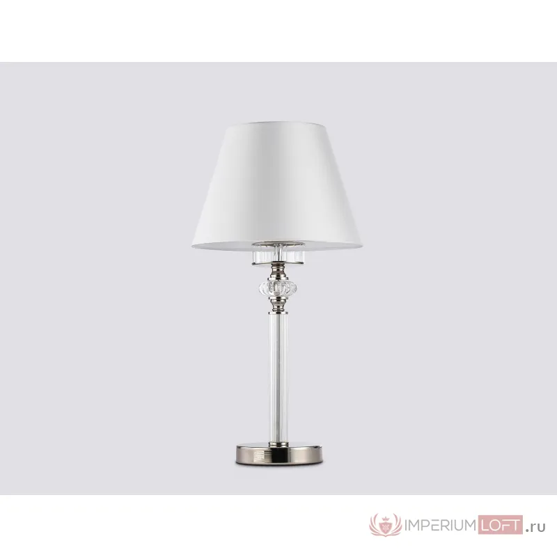 Настольная лампа с абажуром и хрусталем Ambrella HIGH LIGHT LH71007 от ImperiumLoft