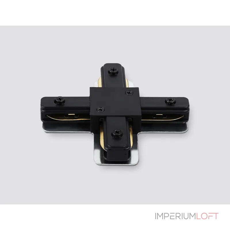 Коннектор Х-образный для однофазного шинопровода Standard Ambrella TRACK SYSTEM GL7172