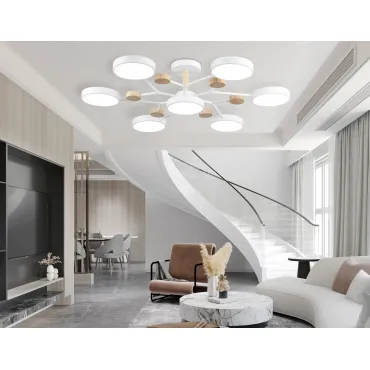 Люстра светодиодная на штанге Ambrella COMFORT FL4864 от ImperiumLoft