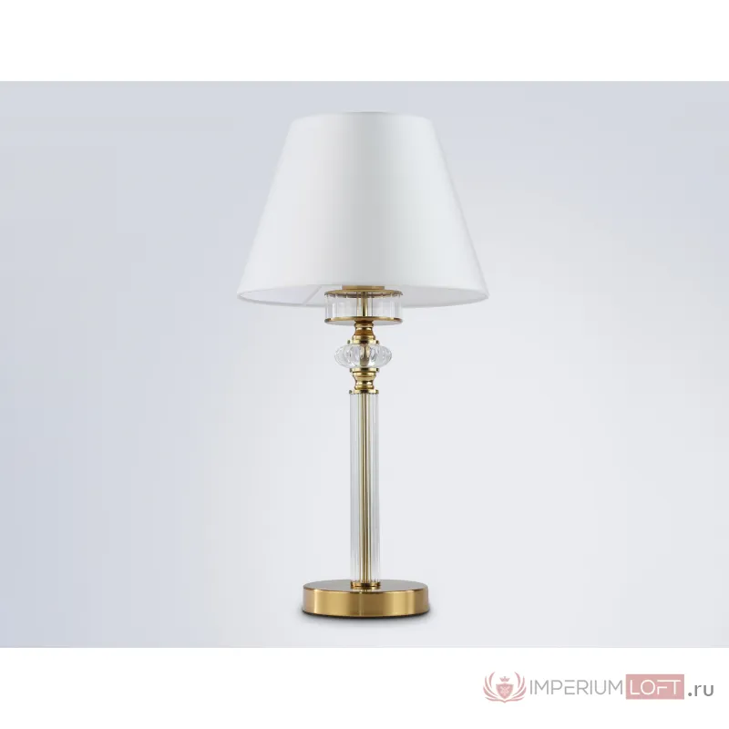 Настольная лампа с абажуром и хрусталем Ambrella HIGH LIGHT LH71027 от ImperiumLoft