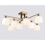 Люстра на штанге со стеклянными плафонами Ambrella TRADITIONAL TR303044