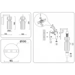 Настенный светильник Ambrella HIGH LIGHT LH56119