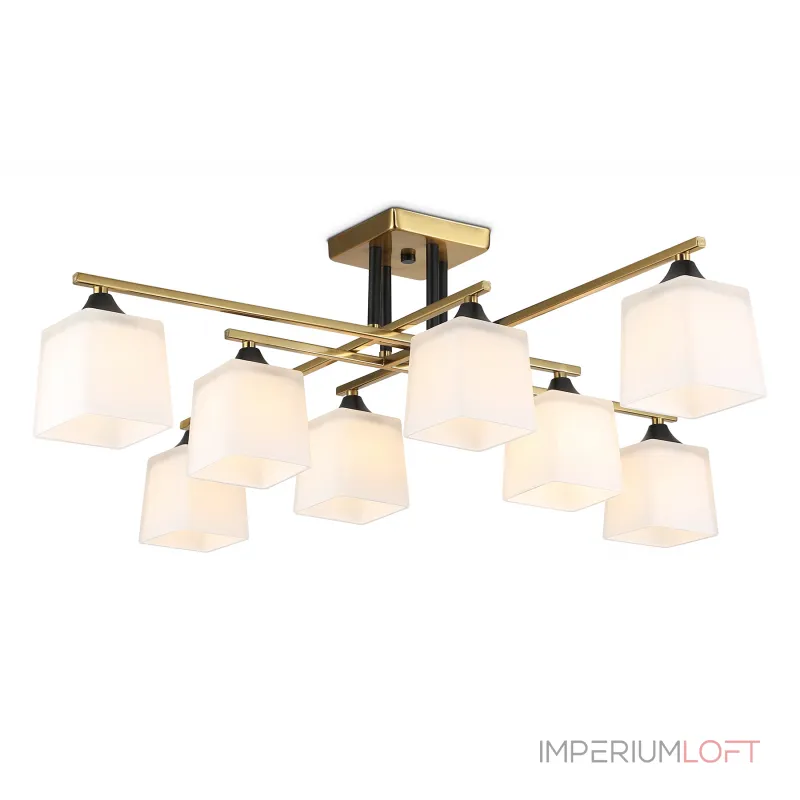 Люстра на штанге со стеклянными плафонами Ambrella TRADITIONAL TR303044