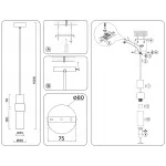 Подвесной светильник Ambrella HIGH LIGHT LH55101