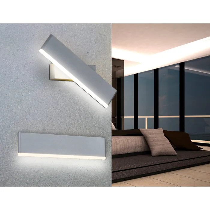 Спот Ambrella Wall 13 FW428 SGR серый песок LED 4200K 5W 300*70*40 Цвет арматуры серый Цвет плафонов серый от ImperiumLoft