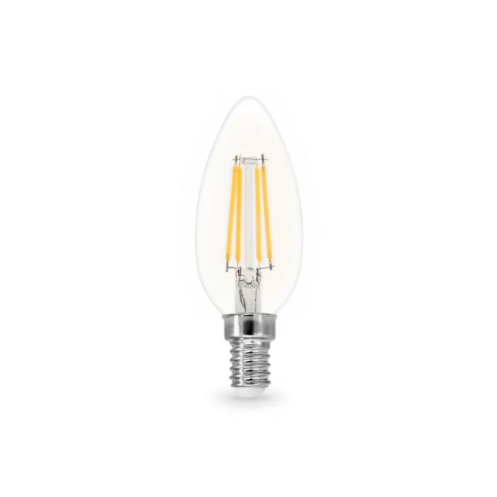 Лампа светодиодная Свеча C35 11W 4000K Ambrella BULBING 351114 от ImperiumLoft