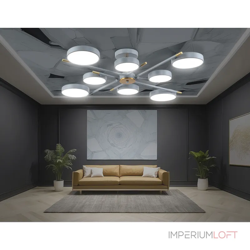 Люстра светодиодная на штанге Ambrella COMFORT FL516339