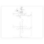 Потолочная люстра Ambrella COMFORT Style GX53 FL51752
