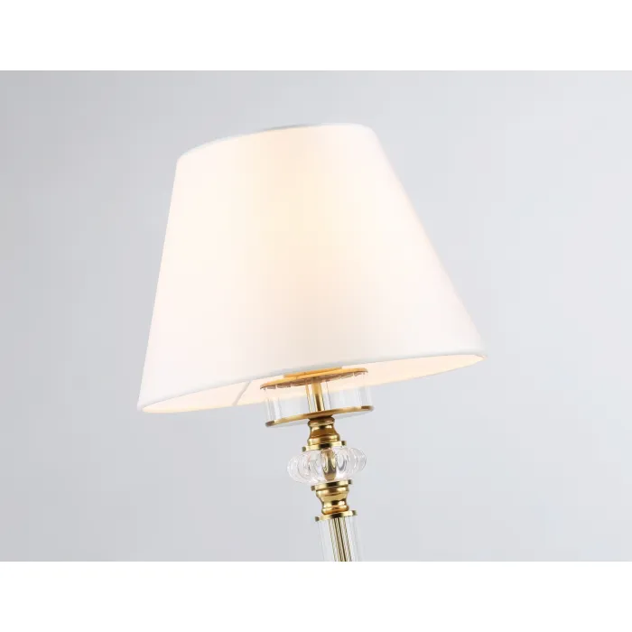 Настольная лампа с абажуром и хрусталем Ambrella HIGH LIGHT LH71027 от ImperiumLoft