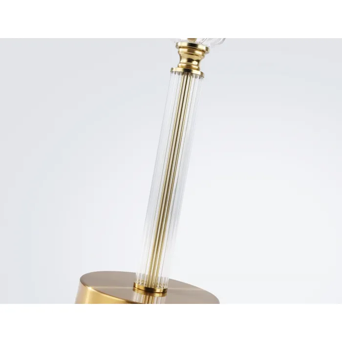 Настольная лампа с абажуром и хрусталем Ambrella HIGH LIGHT LH71027 от ImperiumLoft
