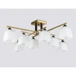 Люстра на штанге со стеклянными плафонами Ambrella TRADITIONAL TR303044