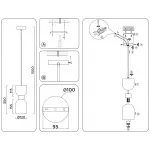 Подвесной светильник Ambrella HIGH LIGHT LH56081