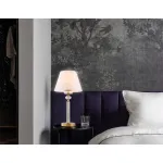 Настольная лампа с абажуром и хрусталем Ambrella HIGH LIGHT LH71027 от ImperiumLoft